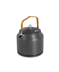 Ultralight 1.8L Camp Tea Kettle Heat Sink Technology Fast Heating Durable Foldable Handle