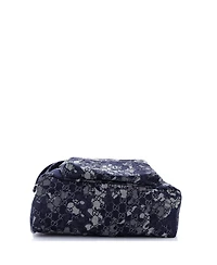 Pre-Owned Gucci Zip Front Pocket Backpack Camouflage Gg Denim