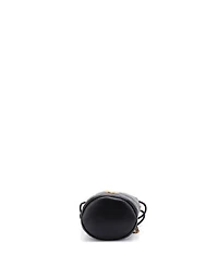 Pre-Owned Gucci Mini Gg Marmont Bucket Bag Matelasse Leather