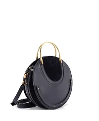 Pre-Owned Chloe Medium Pixie Crossbody Bag Leather and Suede