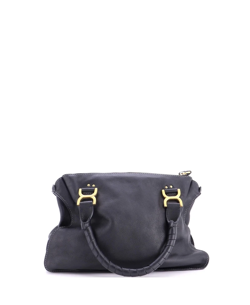Pre-Owned Chloe Medium Marcie Shoulder Bag Leather