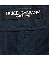 Pre-Owned Dolce & Gabbana Men's Striped Pattern Cotton Pants