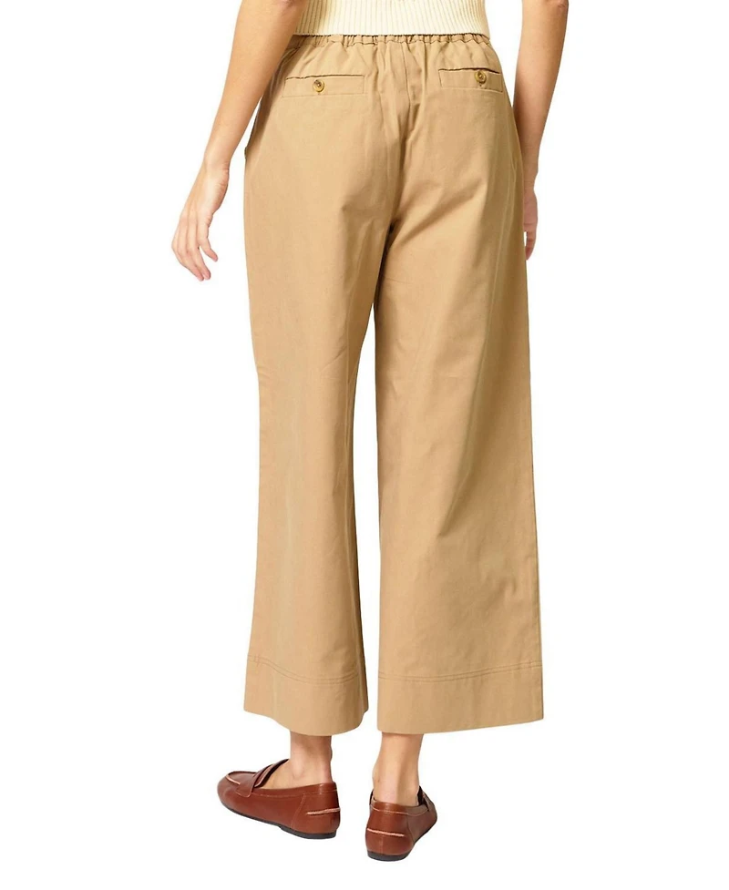 Central Park West Women's Dean Straight Leg Button Pant