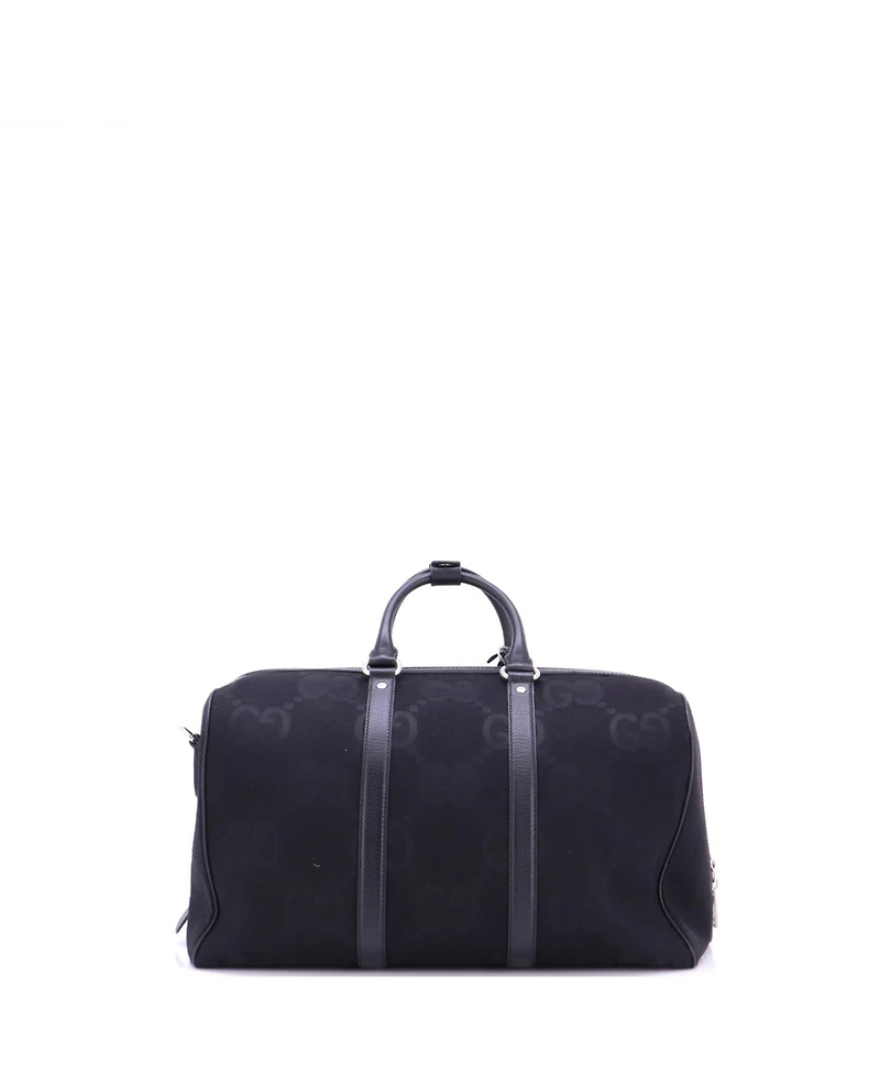 Pre-Owned Gucci Small Convertible Duffle Bag Jumbo Gg Canvas