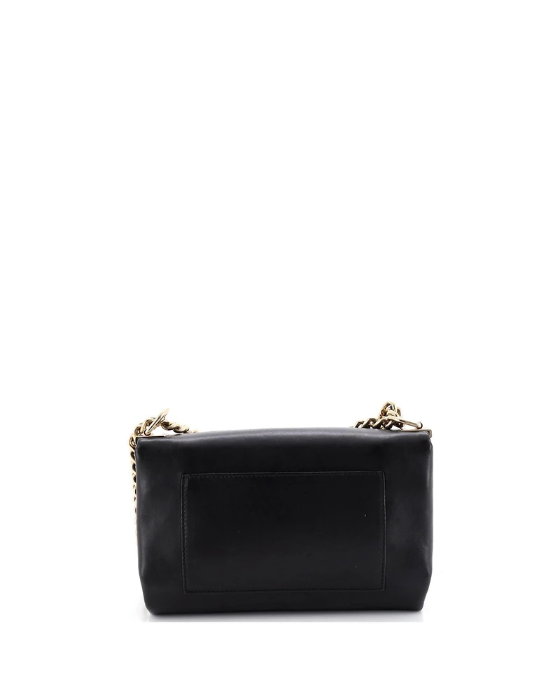 Pre-Owned Versace Small Palazzo Medusa Sultan Shoulder Bag Leather