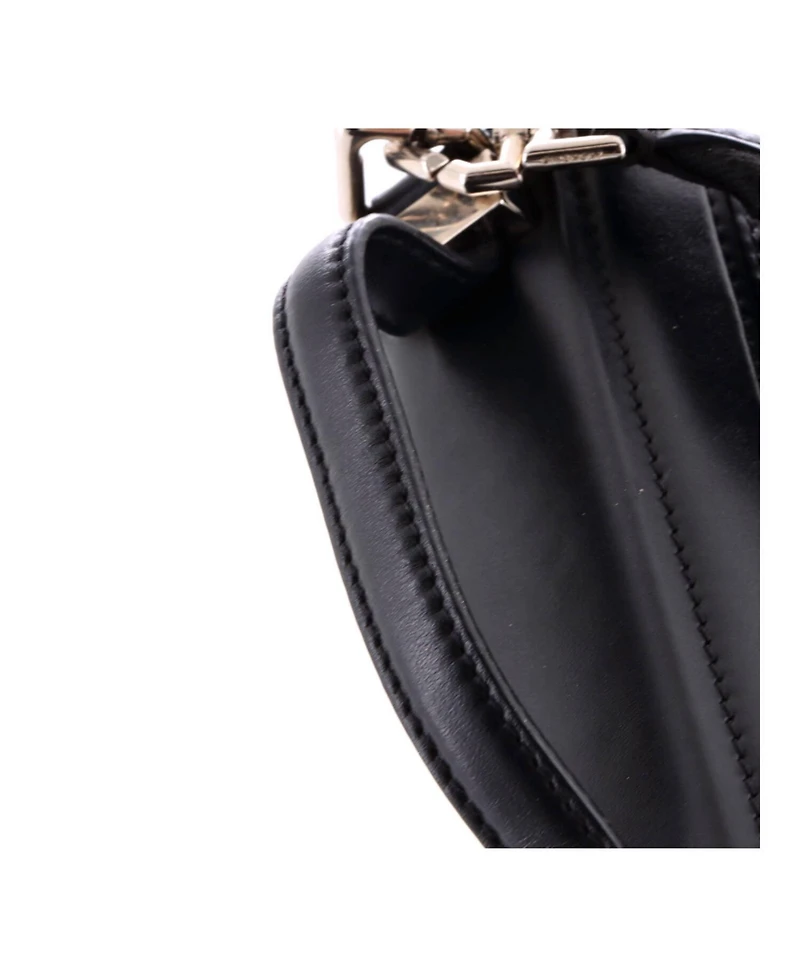 Pre-Owned Givenchy Mini Logo Strap Pandora Box Bag Leather