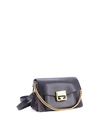 Pre-Owned Givenchy Small GV3 Flap Bag Leather with Suede