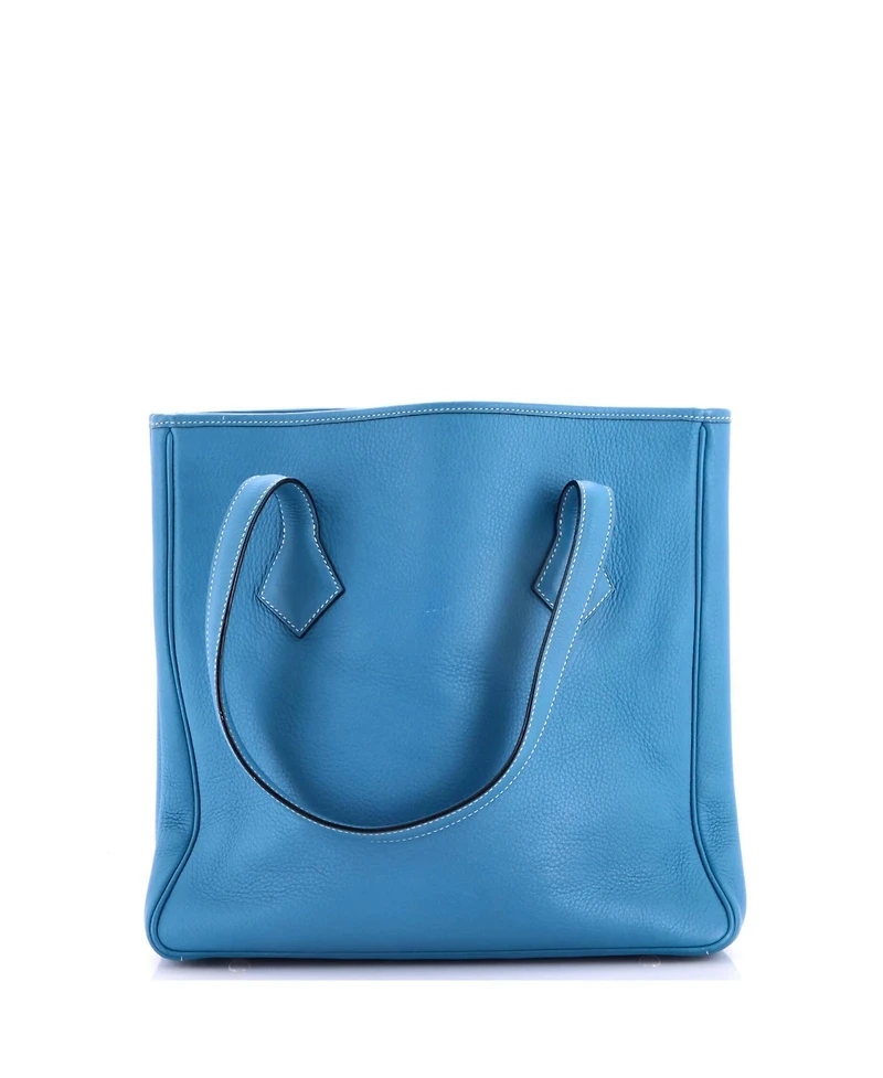 Pre-Owned HERMES 32 Victoria Ii Cabas Clemence
