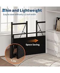 homfan 39.4" Folding Computer Desk