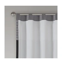 Avobird Pintuck Curtain Panel Only 1 Pc Panel
