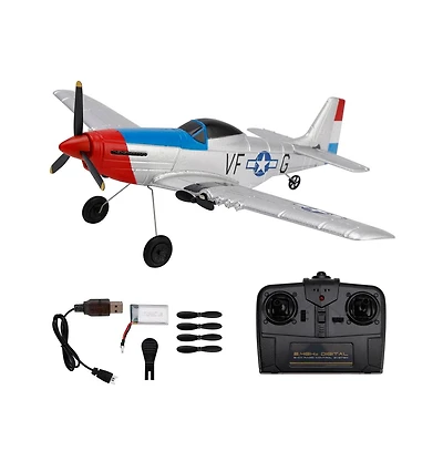 Bruce & Shark 2.4GHz Rc Plane – 3 Channel with Gyro, 330 feet Range and Epp Foam