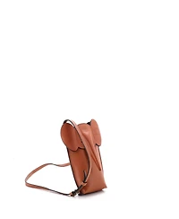 Pre-Owned Loewe Elephant Pocket Crossbody Bag Leather