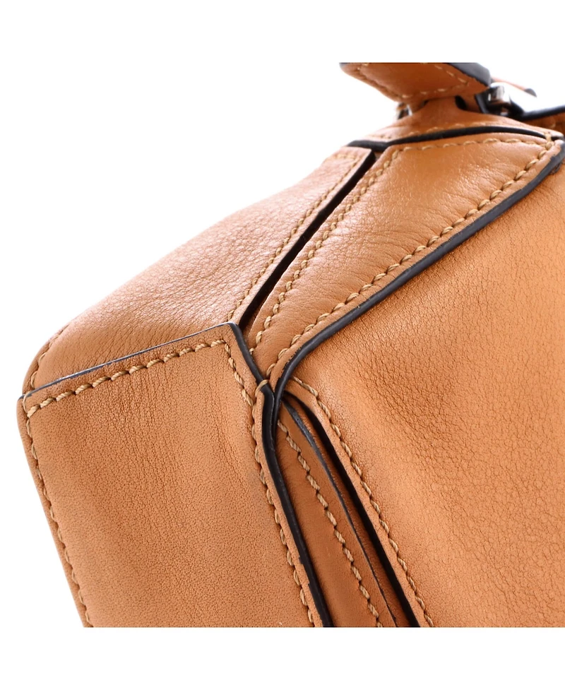 Pre-Owned Loewe Nano Puzzle Bag Leather
