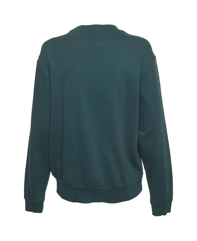 Pre-Owned Dries Van Noten Women's Jersey Embroidered Sweatshirt
