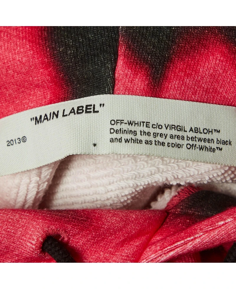 Pre-Owned Off-White Women's Logo Print Jersey Hoodie
