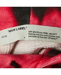 Pre-Owned Off-White Women's Logo Print Jersey Hoodie