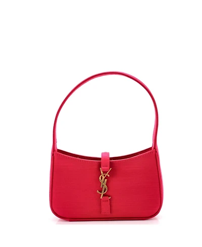 Pre-Owned Saint Laurent Mini Le 5 a 7 Hobo Satin
