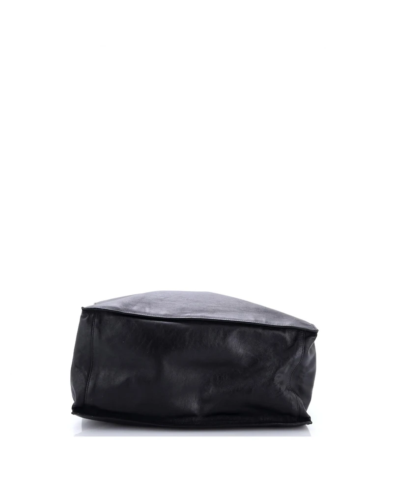 Pre-Owned Saint Laurent Tall Rive Gauche Shopper Tote Leather