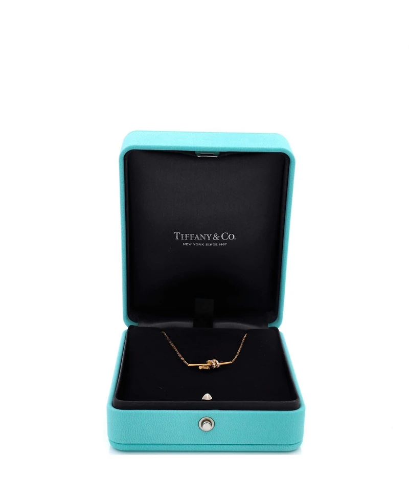 Pre-Owned Tiffany & Co Knot Pendant Necklace