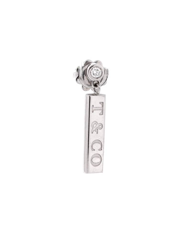 Pre-Owned Tiffany & Co Bar Drop Earrings