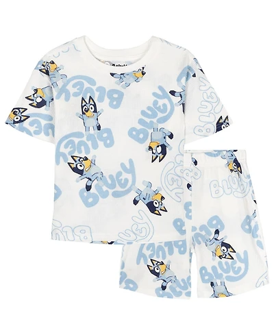 Bluey Little Boy's (5-8) 2-Piece T-Shirt and Shorts Set