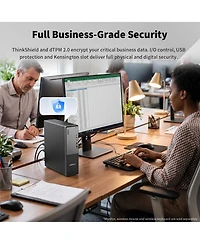 Lenovo ThinkCentre neo 55s Small Form Factor Desktop, Amd Ryzen 5 220, 16GB DDR5, 2TB Ssd, Windows 11 Pro