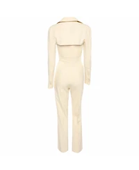 Pre-Owned Jacquemus Women's Gabardine Cut-Out La Montagne Overall