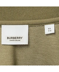Pre-Owned Burberry Men's Military Pique Polo T-Shirt