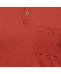 Pre-Owned Hermes Men's Burnt Pique Polo T-Shirt