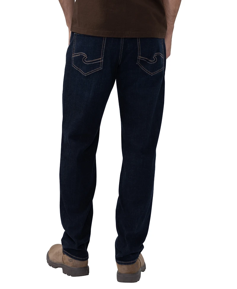 Silver Jeans Co. Men's Eddie Slim Straight-Leg