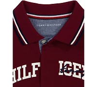Tommy Hilfiger Toddler Boys' 2T-5T Long-Sleeve Top and Pants, 2-Piece Set