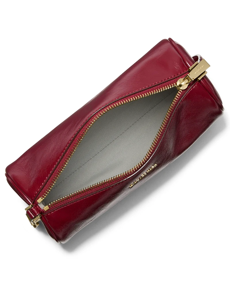 Michael Michael Kors Gold-Tone Hardware Zipper Crossbody Handbag