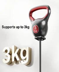 Ultimea Height-Adjustable Speaker Stands Pair, 24.4" To 36.6"