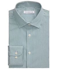 Tommy Hilfiger Men's Regular-Fit Stripe Dress Shirt