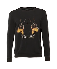 Pre-Owned Givenchy Men's Rotweiler Printed Cotton Knit Sweatshirt