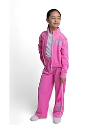 Barbie Girl's (5-16) Athletic 2-Piece Jacket and Pants Tracksuit Set