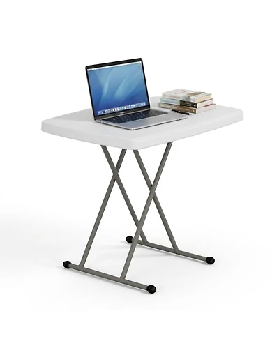 Piscifun Adjustable Height Folding Table Portable Hdpe Laptop Dining Camping Tv Tray