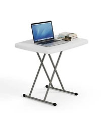 Piscifun Adjustable Height Folding Table Portable Hdpe Laptop Dining Camping Tv Tray