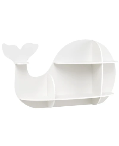 Slickblue Wall Mounted Floating Dolphin Shelves Storage Rack
