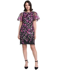 Jessica Howard Women's Boat Neck Dress