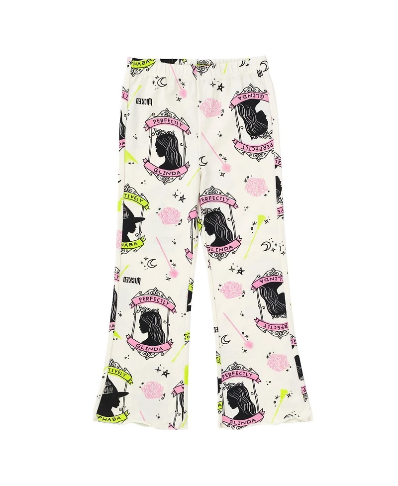 Wicked Toddler Girls (2T - 4T) 2-Piece Fleece Sweatshirt and Flare Leggings Set