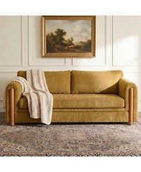 Streamdale Furniture Modern 3-Seater Upholstered Sofa, 79.1" Couch for Small Spaces
