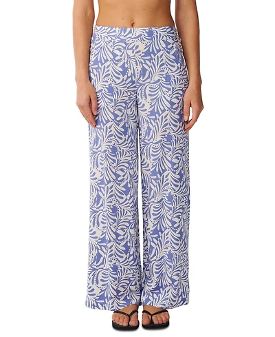 Rip Curl Women's Party Wave Beach Loose-Fit Pants