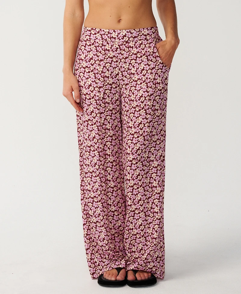Rip Curl Women's Party Wave Beach Loose-Fit Pants