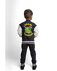 Teenage Mutant Ninja Turtles Boys' 5 - 16 Fleece Varsity Jacket and Pants Set