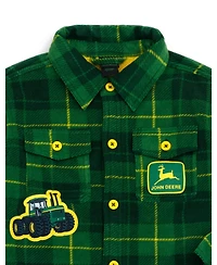 John Deere Little Boys Fleece Lined Shacket