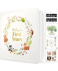 KeaBabies Baby Muse Memory Book Keepsake for Girl, Boy, First 5 Year Journal Milestone Book, 100 Beautiful Pages