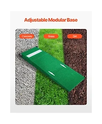 Vevor in Pitching Mound Portable Pitcher Mound Baseball Softball Outdoor Training