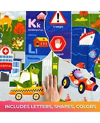 Quokka Baby Mats for Playtime & Activities for Babies 6-12 Months - Super Soft Baby Floor Play Mats for Toddlers 1-3
