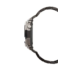 G-Shock Men's Black Stainless Steel Analog Watch 44.2mm